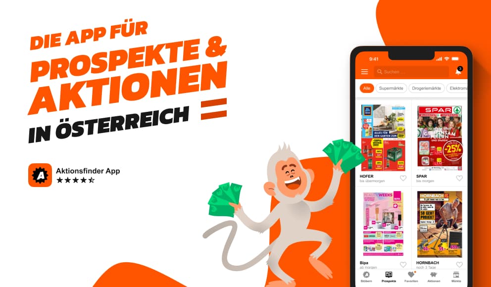 Aktionsfinder App Banner